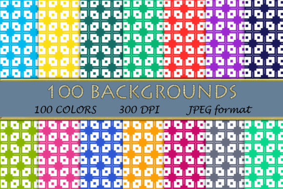100 Geometric Patterns-003: A Creative Resource for Designers and Artists