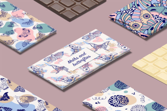 Butterflies.Vector Patterns