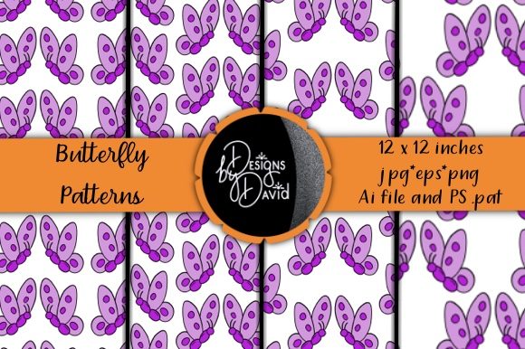 Cute Butterfly Patterns and Cute Purple Butterfly Pattern
