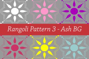 Discover the Beauty of Rangoli Patterns 3 - Ash BG and Carpet Designs