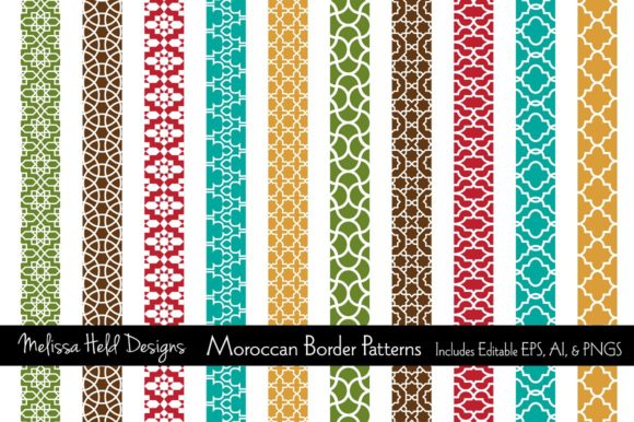 Exploring Moroccan Border Patterns for Creative Projects