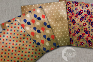 Grunge Stars and Stripes Patterns: A Strategic Resource for Creative and Practical Use