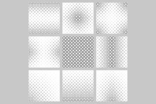 Monochrome Square Patterns: A Versatile Design Element