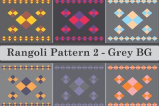Rangoli Patterns 2 - Grey BG