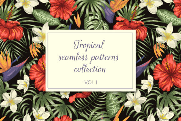 Tropical Patterns Vol I: A Versatile Resource for Designers