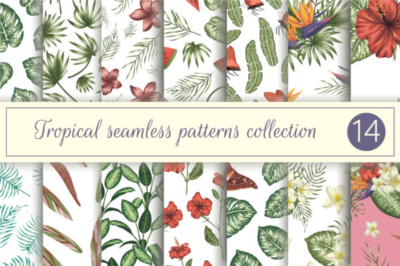 Tropical Patterns Vol III: A Creative Resource for Seamless Design Enthusiasts